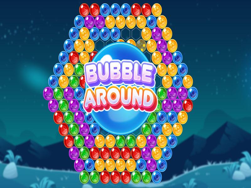 Spel Bubbla runt på nätet