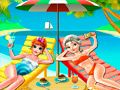 Spel Elsa och Annas Strandselfie på nätet