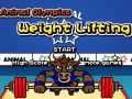 Spel Djurens OS: Tyngdlyftning på nätet