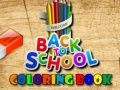 Spel Målarbok: Tillbaka till skolan på nätet