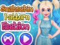 Spel Mode i ormskinnsmönster på nätet
