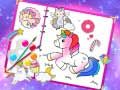 Spel Fabulous Cute Unicorn Coloring Book på nätet