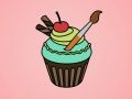 Spel Mumsiga Cupcake Färgning på nätet