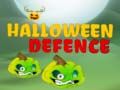 Spel Halloween Försvar på nätet