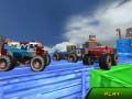 Spel Monstertruck-stunts i himlen på nätet