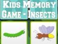 Spel Barnens Minnespel - Insekter på nätet
