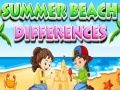 Spel Sommar Strand Skillnader på nätet