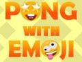 Spel Pong Med Emoji på nätet