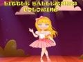 Spel Små Ballerina Färgning på nätet
