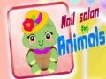 Spel Nailsalong för djur på nätet