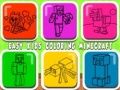 Spel Enkelt Barnfärgande Minecraft på nätet