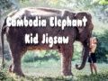 Spel Kambodja Elefant Barn Pussel på nätet