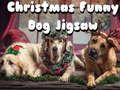 Spel Jul Rolig Hund Pussel på nätet