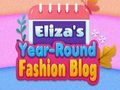 Spel Elizas modeblog året runt på nätet