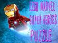 Spel Lego Marvel Superhjältar Pussel på nätet