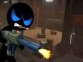 Spel Stickman Beväpnad Mördare Kallt Utrymme på nätet