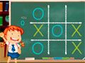 Spel Tic Tac Toe i skolan på nätet