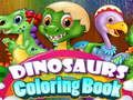 Spel Färgläggningsböcker med Dinosaurier på nätet
