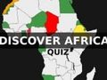 Spel Quiz om läget för afrikanska länder på nätet