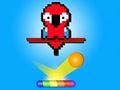 Spel Pixel Tegel och Bollar på nätet