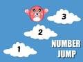 Spel Nummerhopp Utbildande för Barn på nätet