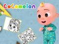 Spel Cocomelon Målarbok på nätet