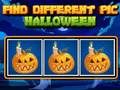 Spel Hitta den olika bilden Halloween på nätet