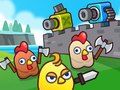 Spel Sammanfoga Kanon: Kycklingförsvar på nätet