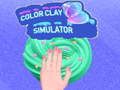 Spel Färgad lera simulator på nätet