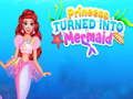Spel Prinsessa Förvandlad till Sjöjungfru på nätet