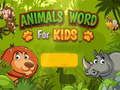 Spel Djurord för Barn på nätet