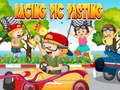 Spel Racing Pic Pasting på nätet