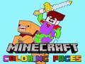 Spel Minecraft färgläggningssidor på nätet