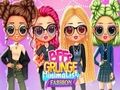 Spel Bästa Vänner Grunge Minimalistisk Mode på nätet