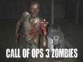 Spel Call of Ops 3: Zombier på nätet