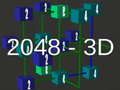 Spel 2048 - 3D på nätet