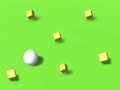 Spel Rulla en boll på nätet