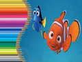 Spel Målarbok för Hitta Nemo på nätet