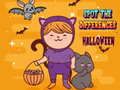 Spel Hitta skillnaderna: Halloween på nätet