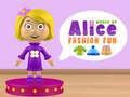 Spel Alice värld av mode och roligheter på nätet