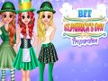 Spel BFF Förberedelse för St. Patrick's Day på nätet