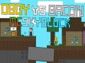 Spel Obby mot Bacon: MCSkyblock på nätet