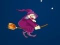 Spel Halloween Häxan Flyger på nätet