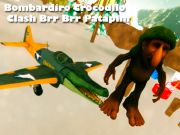 Spel Bombardiro Crocodilo Clash BRR BRR PATAPIM på nätet