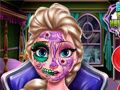 Spel Elsas Skrämmande Halloween Makeup på nätet