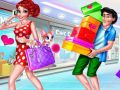 Spel Valentinsdags Shopping på nätet