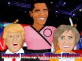 Spel Donald Trump mot Hillary Clinton på nätet