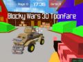 Spel Blockiga Krig 3D Toonfare på nätet