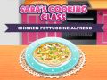 Spel Saras Matlagningsklass: Kyckling Fettuccine Alfredo på nätet