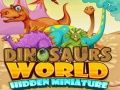 Spel Dold minisammanställning av dinosaurie världen på nätet